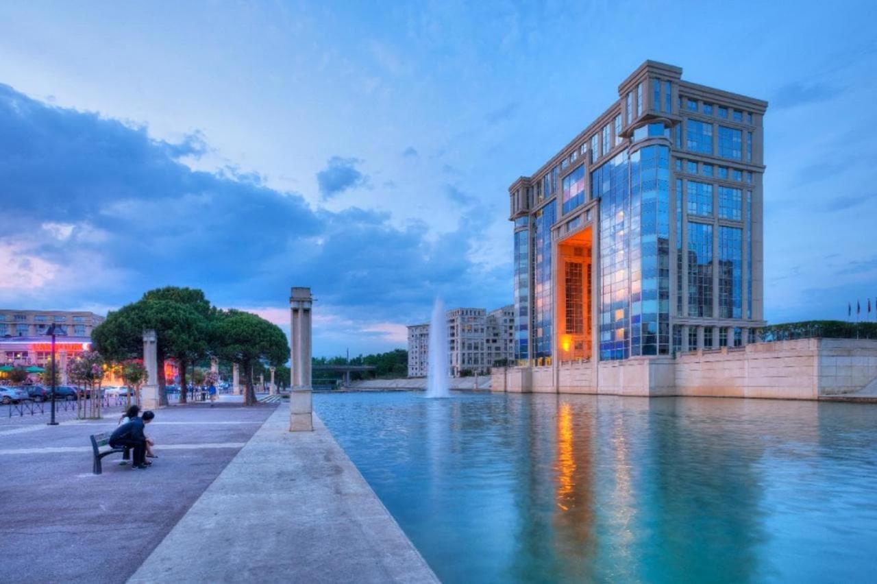 "Le Patio"-Meuble De Tourisme 3 Etoiles -Residence "Les Logis De Beziers"-Garage Optionnel-Coeur De Ville-Plages A 16Km ! Dış mekan fotoğraf